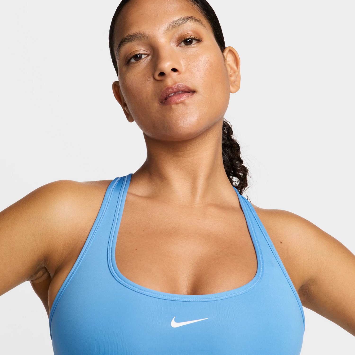 Nike Women's Swoosh Non-Padded Light Support Sports Bra - view number 3