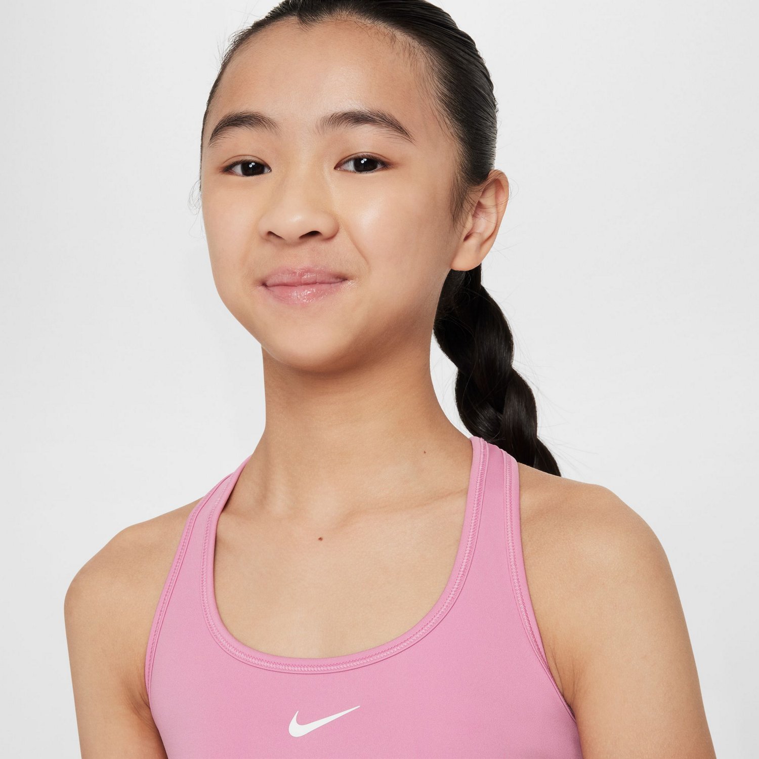 Nike Girls' Dri-FIT Swoosh Sports Bra - view number 2
