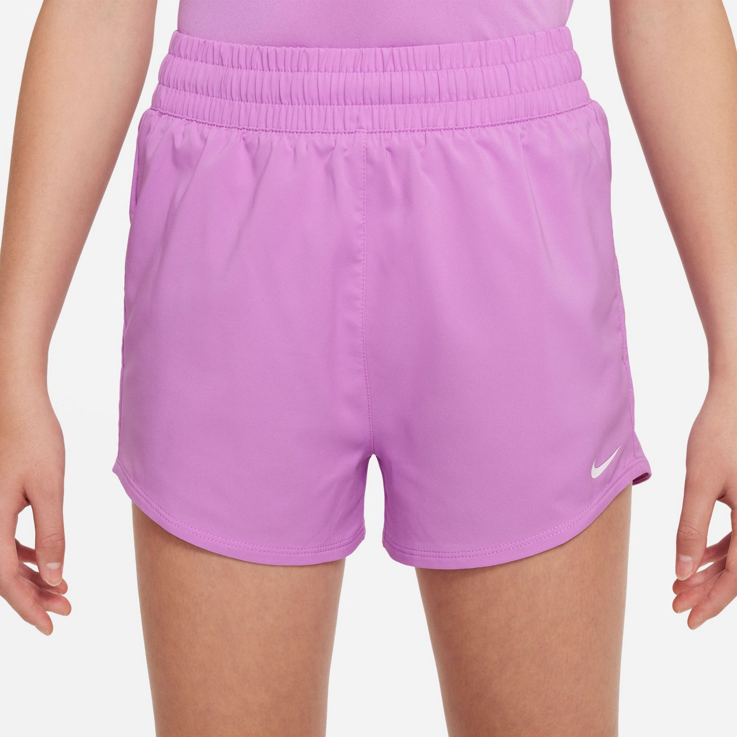 Nike Girls' Dri-FIT One Woven HR Shorts - view number 6