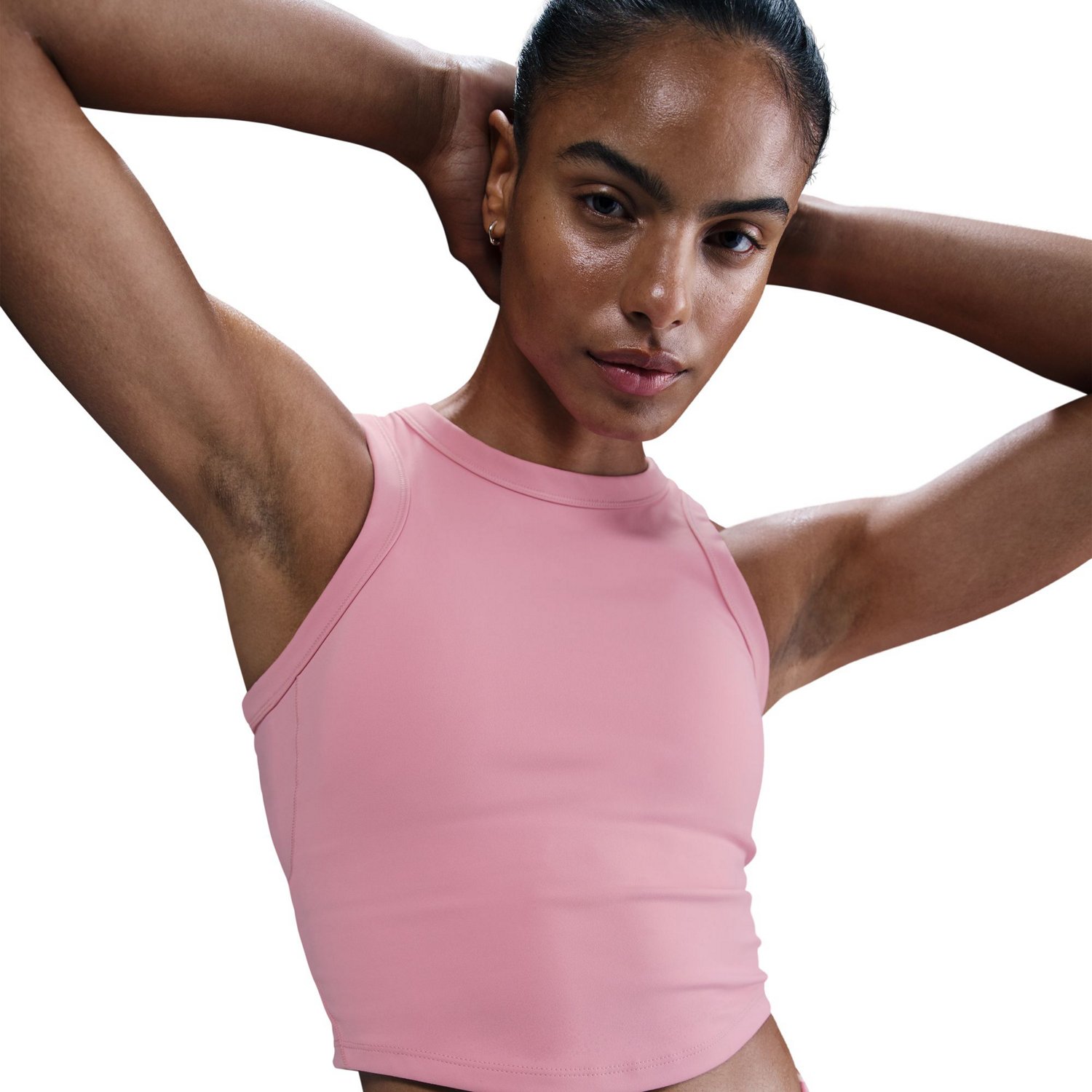 Nike Women's One Fitted Dri-FIT Cropped Tank Top - view number 2