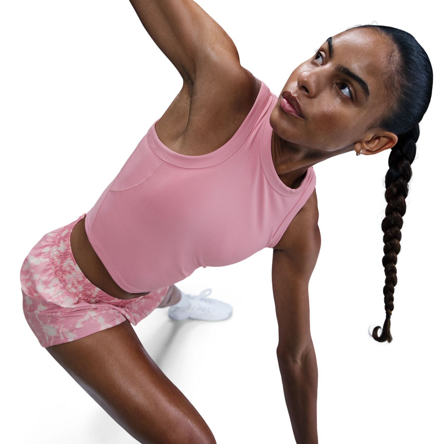 Nike Women's One Fitted Dri-FIT Cropped Tank Top - view number 4