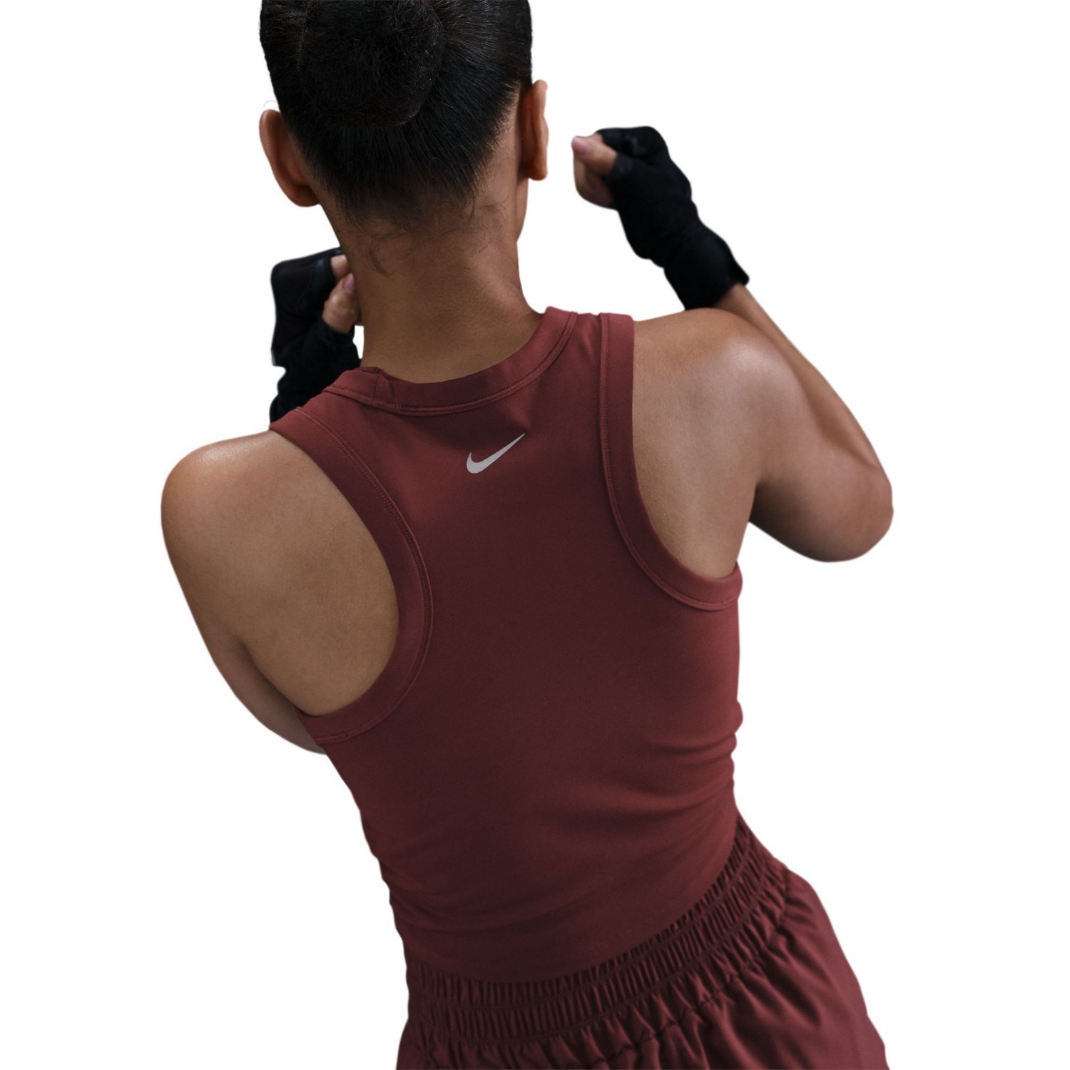 Nike Women's One Fitted Dri-FIT Cropped Tank Top - view number 3