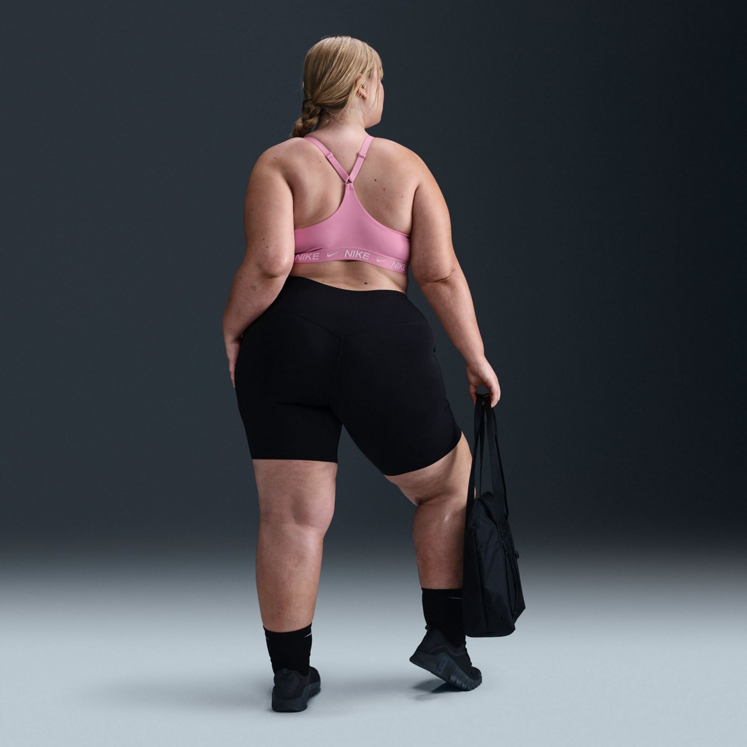 Nike Women's Dri-FIT Indy Low Support Plus Size Sports Bra - view number 4