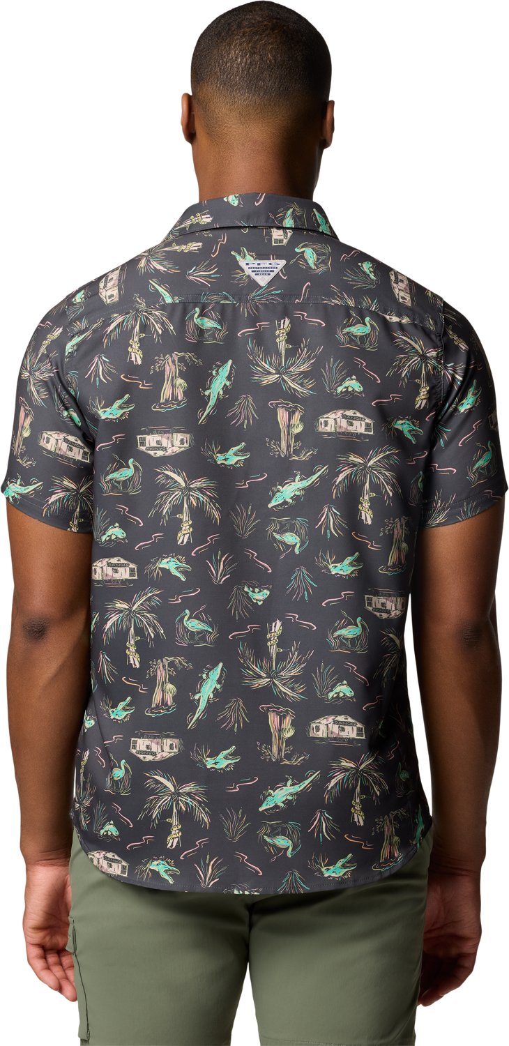 Columbia Sportswear Men's PFG Uncharted Printed Button Down Shirt                                                                - view number 2
