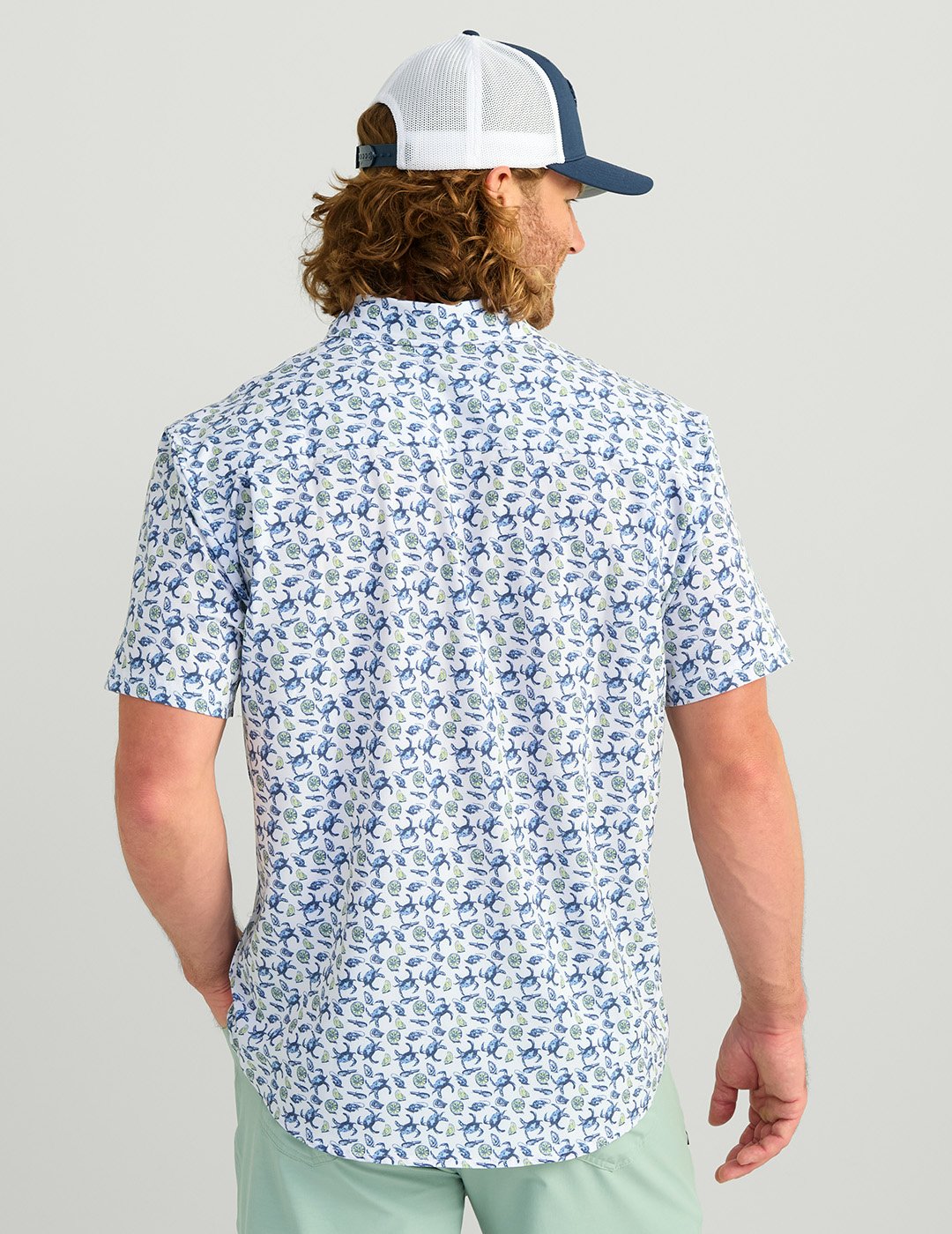 HUK Men's Kona Short Sleeve PRINT Shirt - view number 2