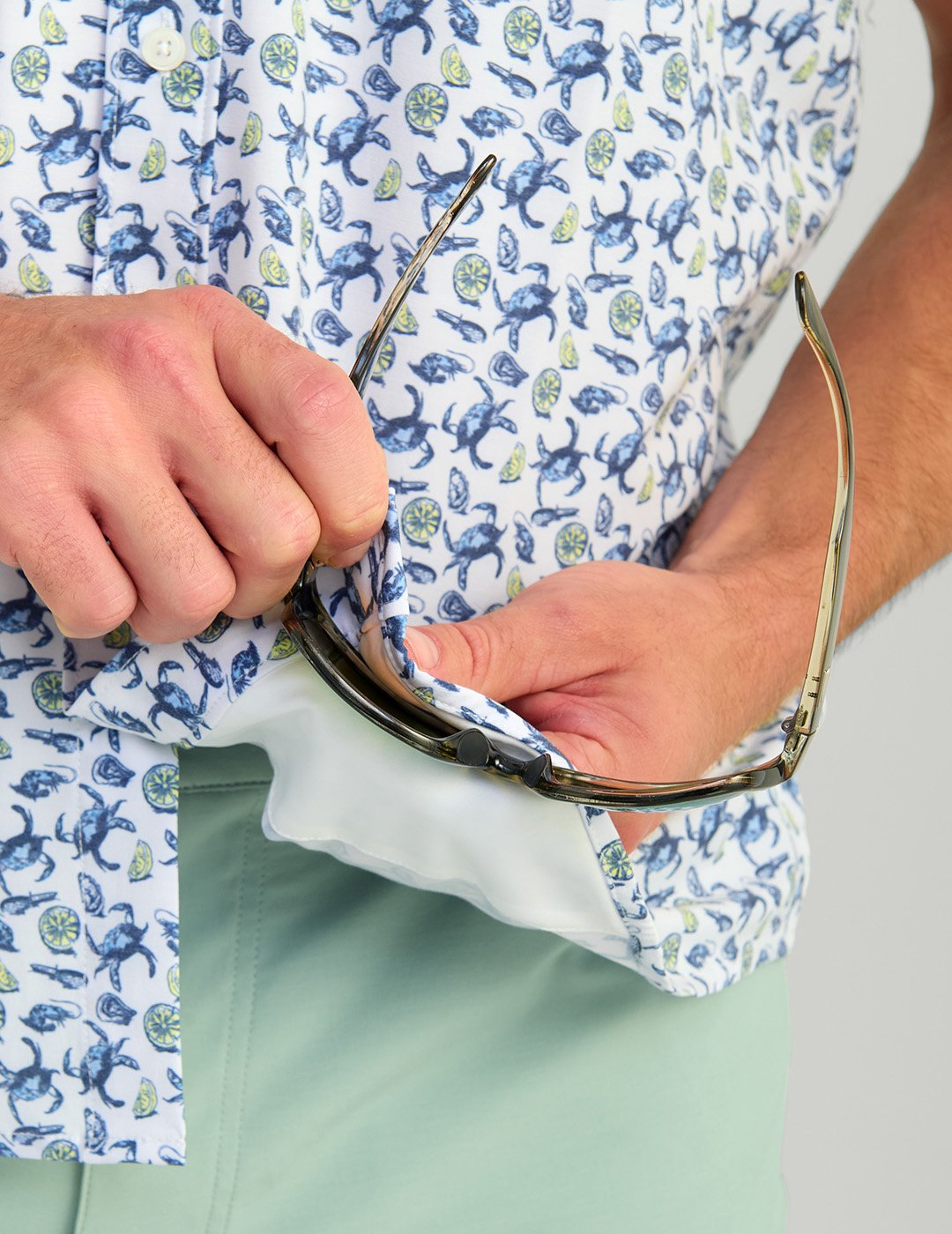 HUK Men's Kona Short Sleeve PRINT Shirt - view number 3