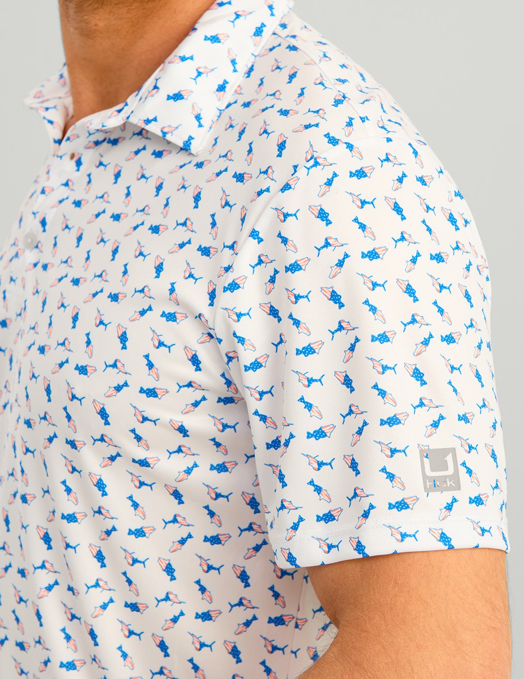 Huk Men's Pursuit Performance Polo Shirt - view number 4