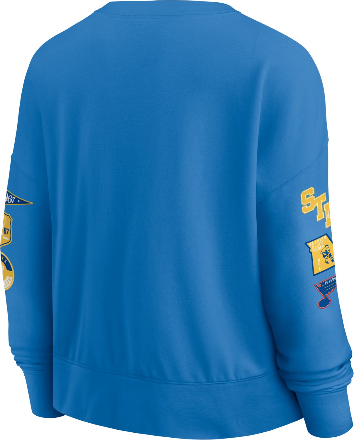 Fanatics Women's St. Louis Blues Go Team Long Sleeve Crewneck Sweatshirt - view number 2