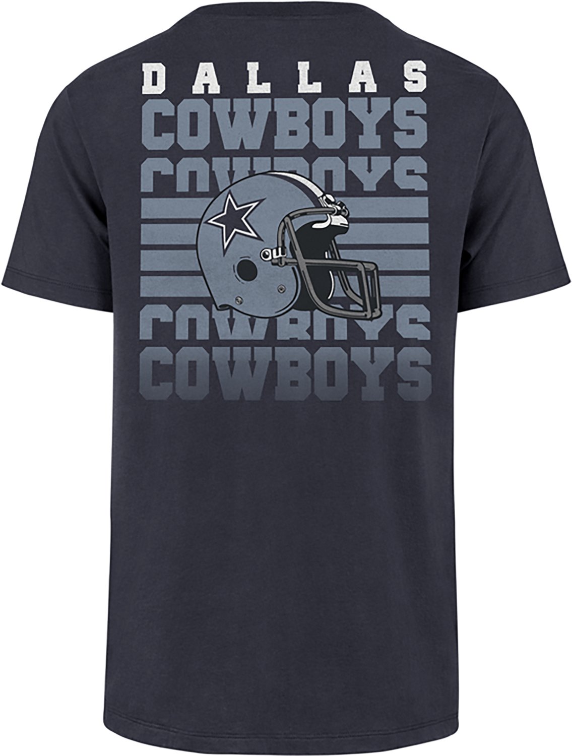 47 Men's Dallas Cowboys Back To Back Retro Franklin T-shirt - view number 3