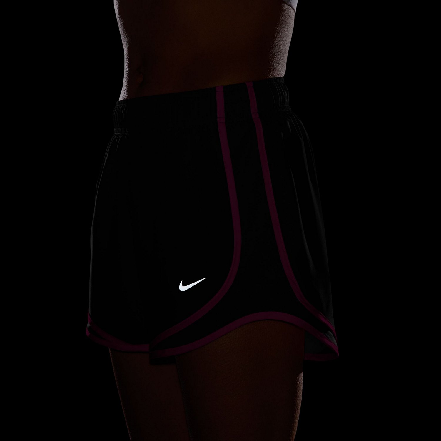 Nike Women's Tempo Dri-FIT Mid-Rise Running Shorts 3 in - view number 5