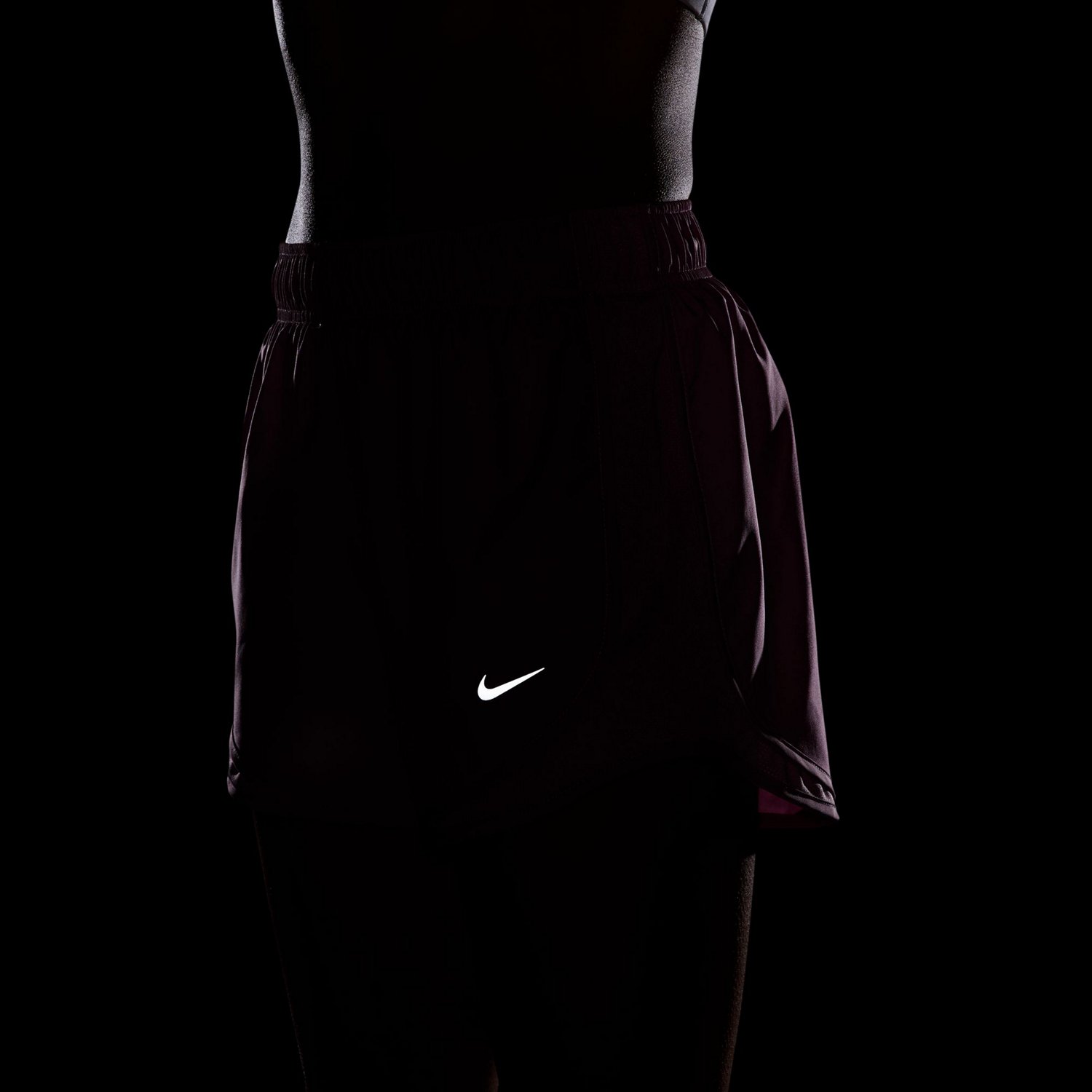 Nike Women's Tempo Dri-FIT Mid-Rise Running Shorts 3 in - view number 5