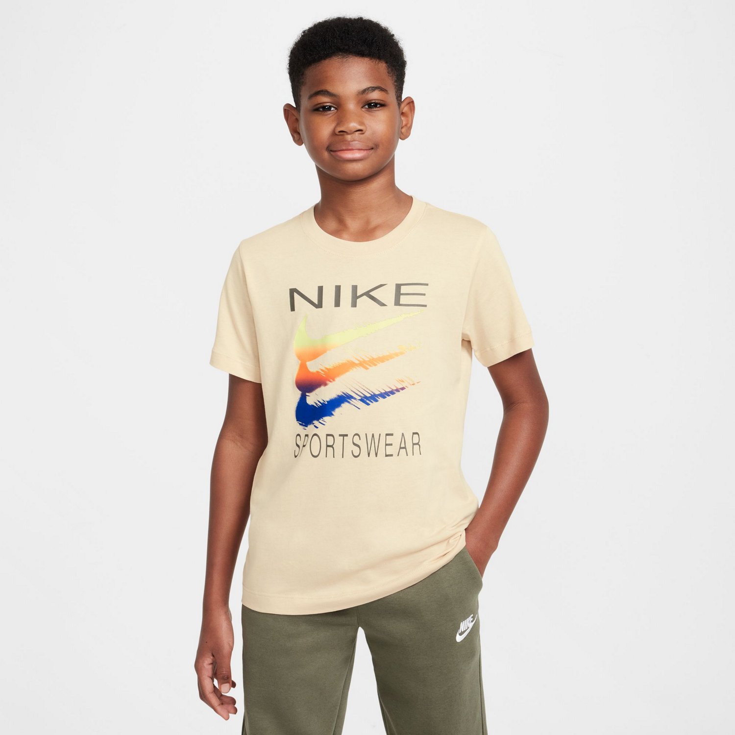 Nike Boys' Sportswear Brandmark T-shirt - view number 1