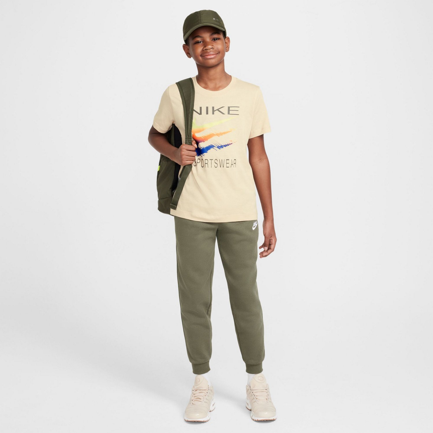 Nike Boys' Sportswear Brandmark T-shirt - view number 4