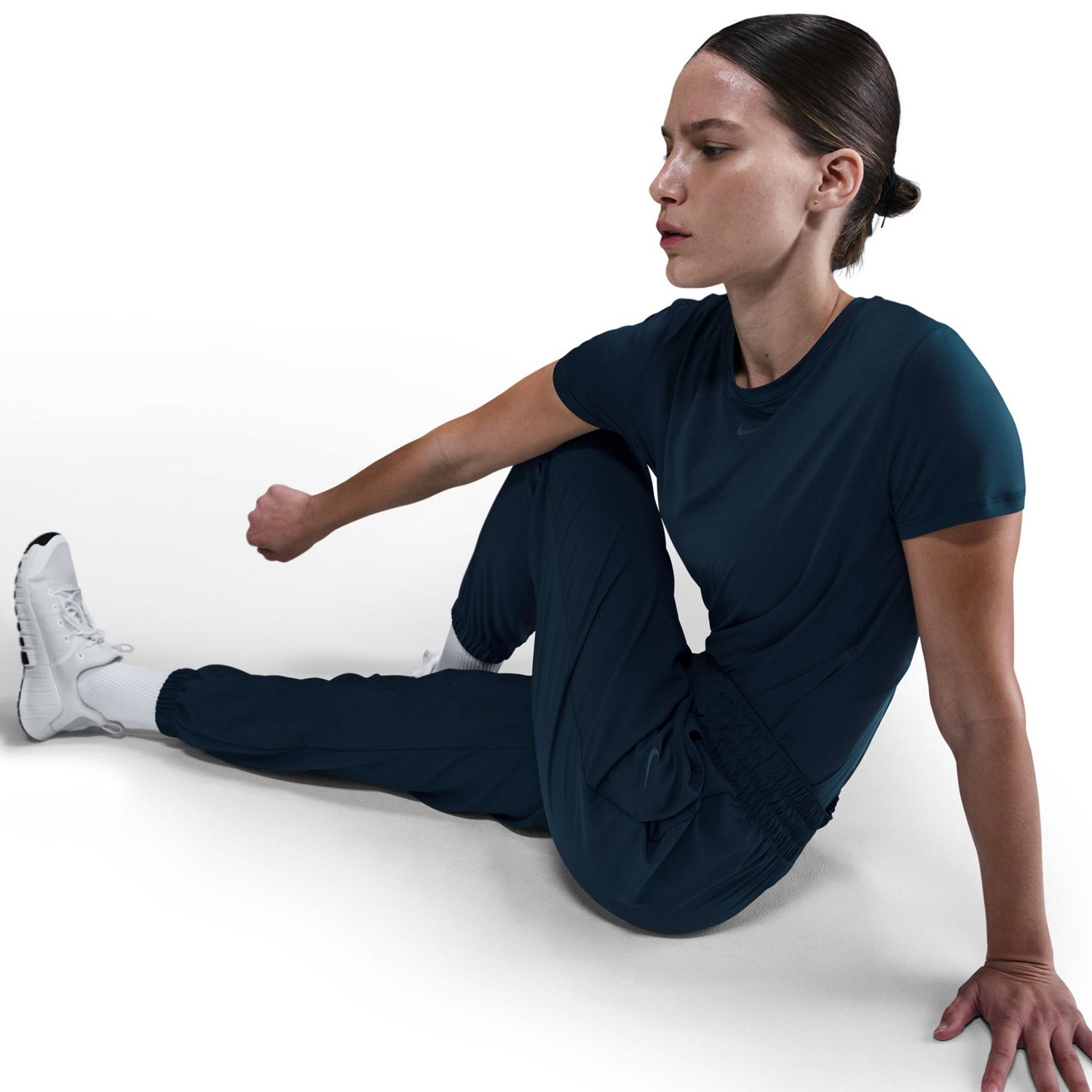 Nike Women's One Dri-FIT High-Waisted 7/8 Joggers                                                                                - view number 3