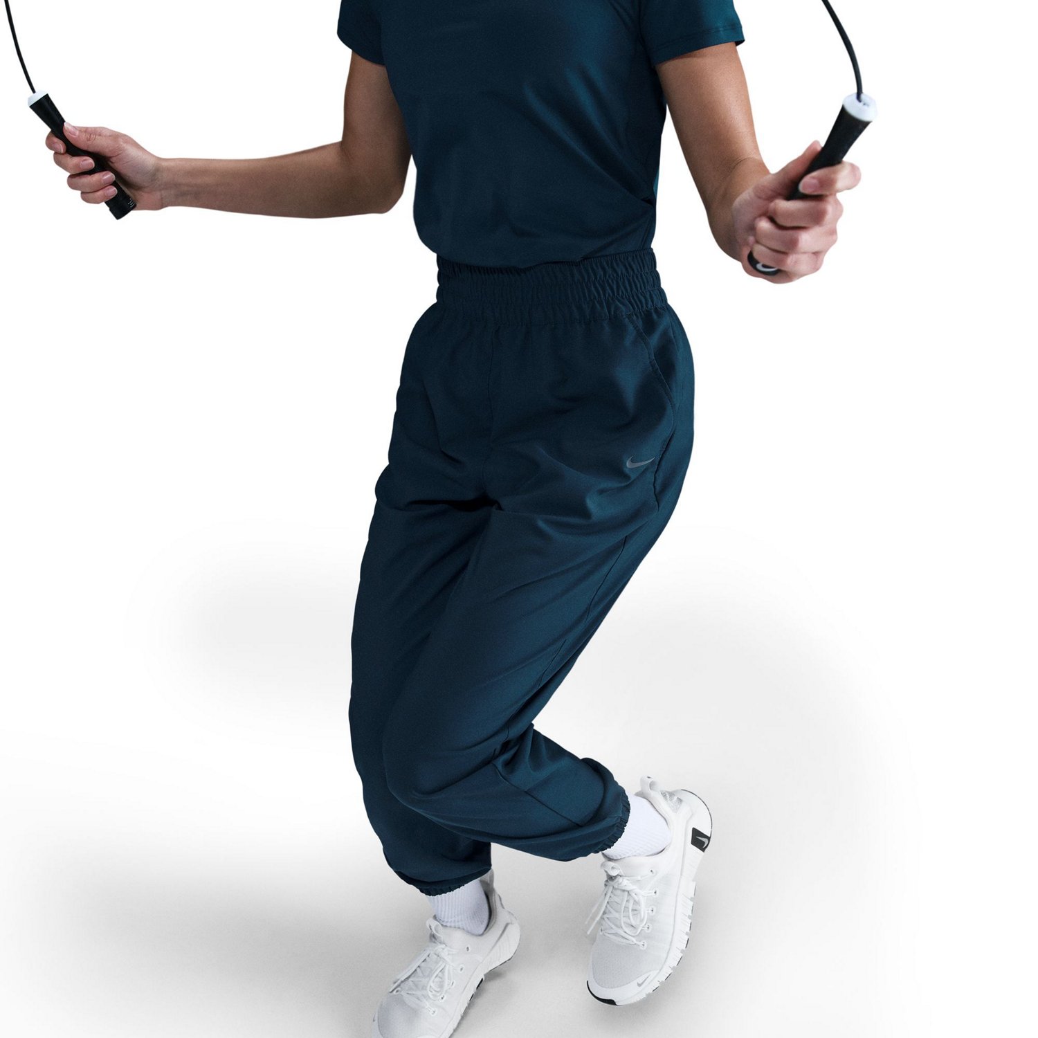 Nike Women's One Dri-FIT High-Waisted 7/8 Joggers                                                                                - view number 4