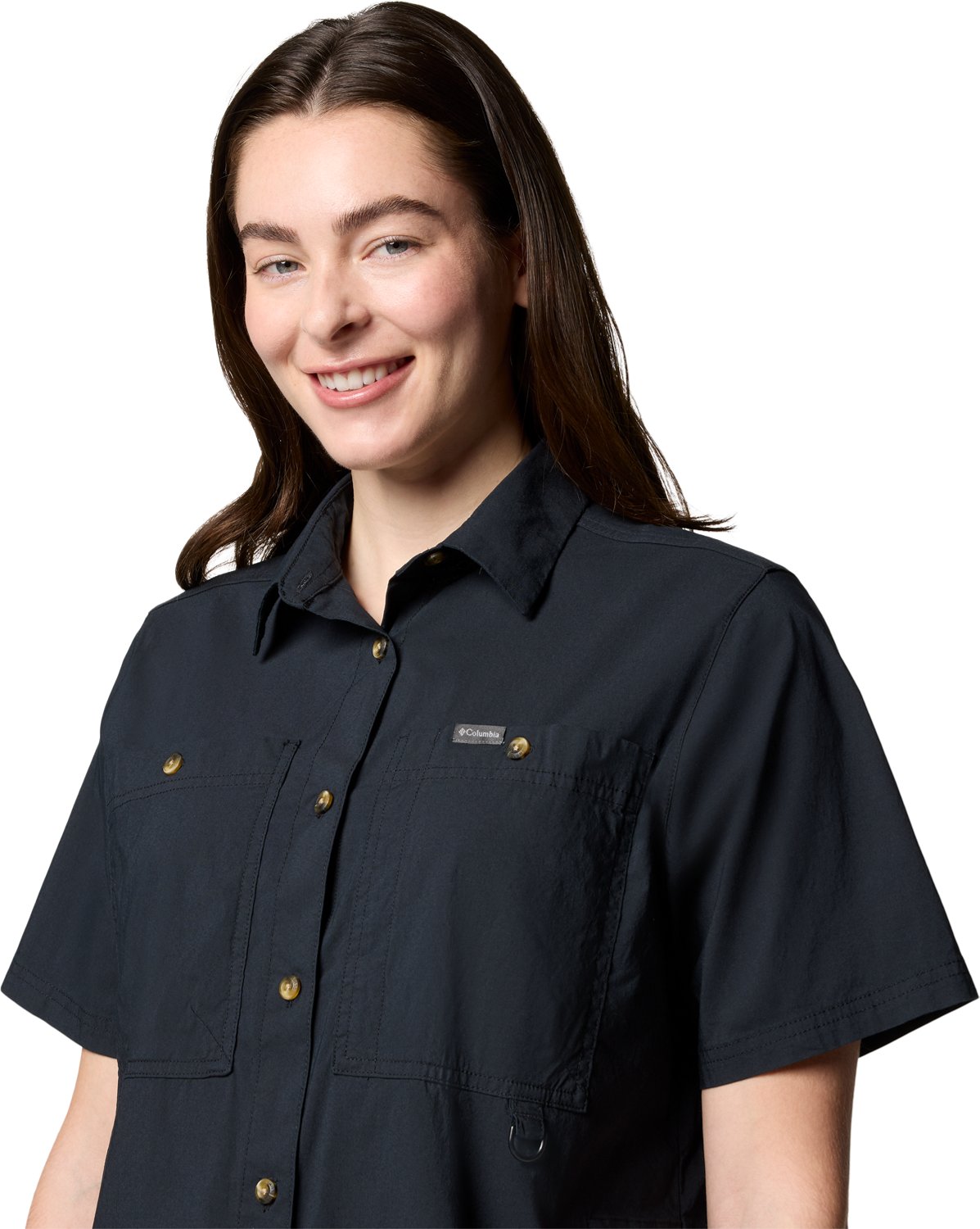 Columbia Sportswear Women's Brea Falls Woven Short Sleeve Collared Shirt - view number 3