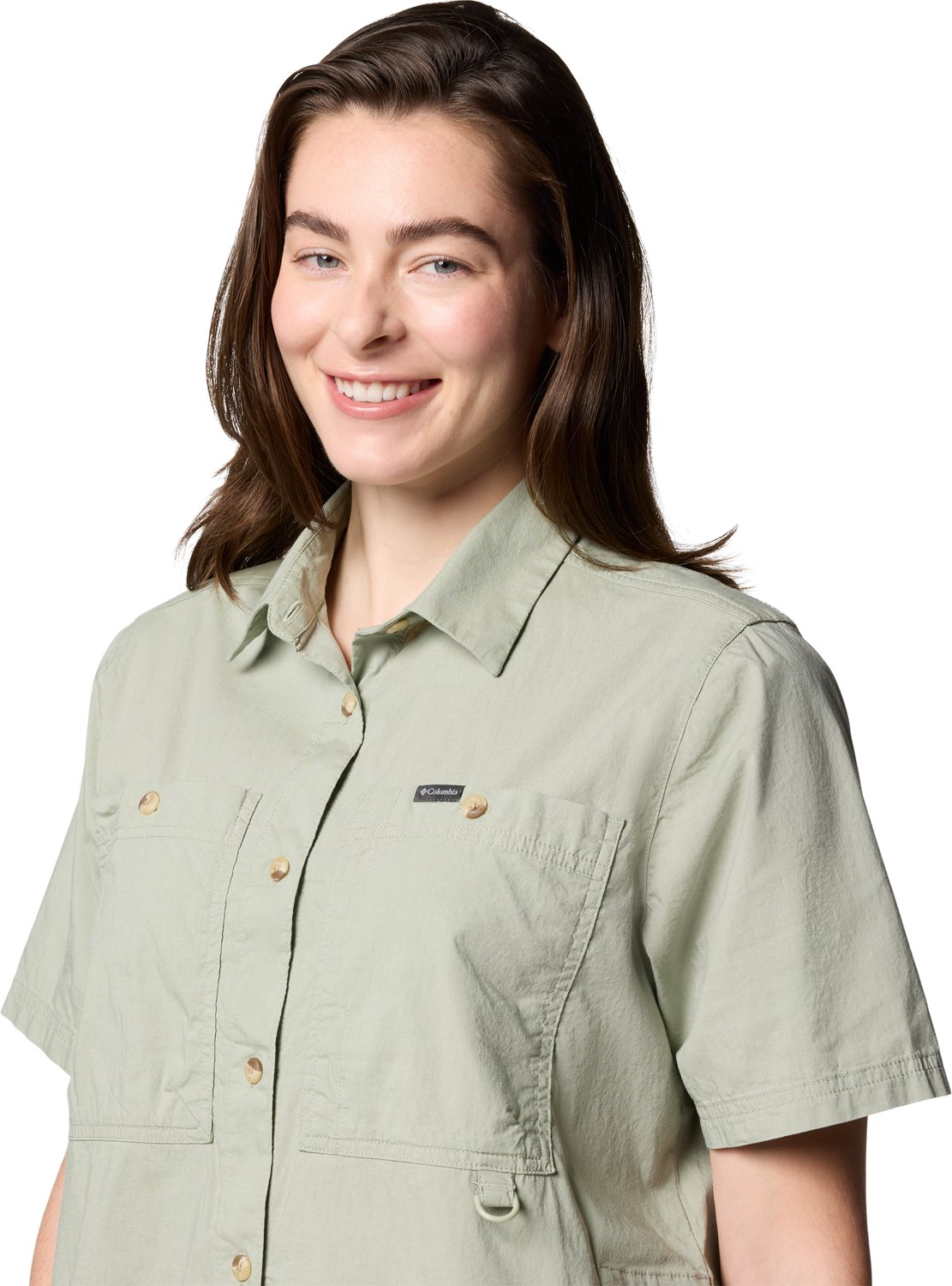 Columbia Sportswear Women's Brea Falls Woven Short Sleeve Collared Shirt - view number 3