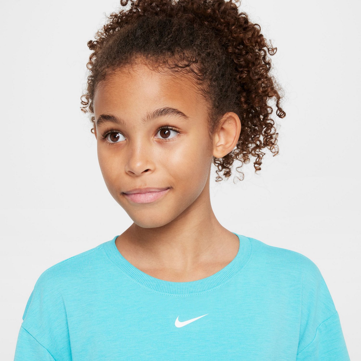 Nike Girls' One Relaxed Dri-FIT One Loose Short Sleeve Top - view number 2