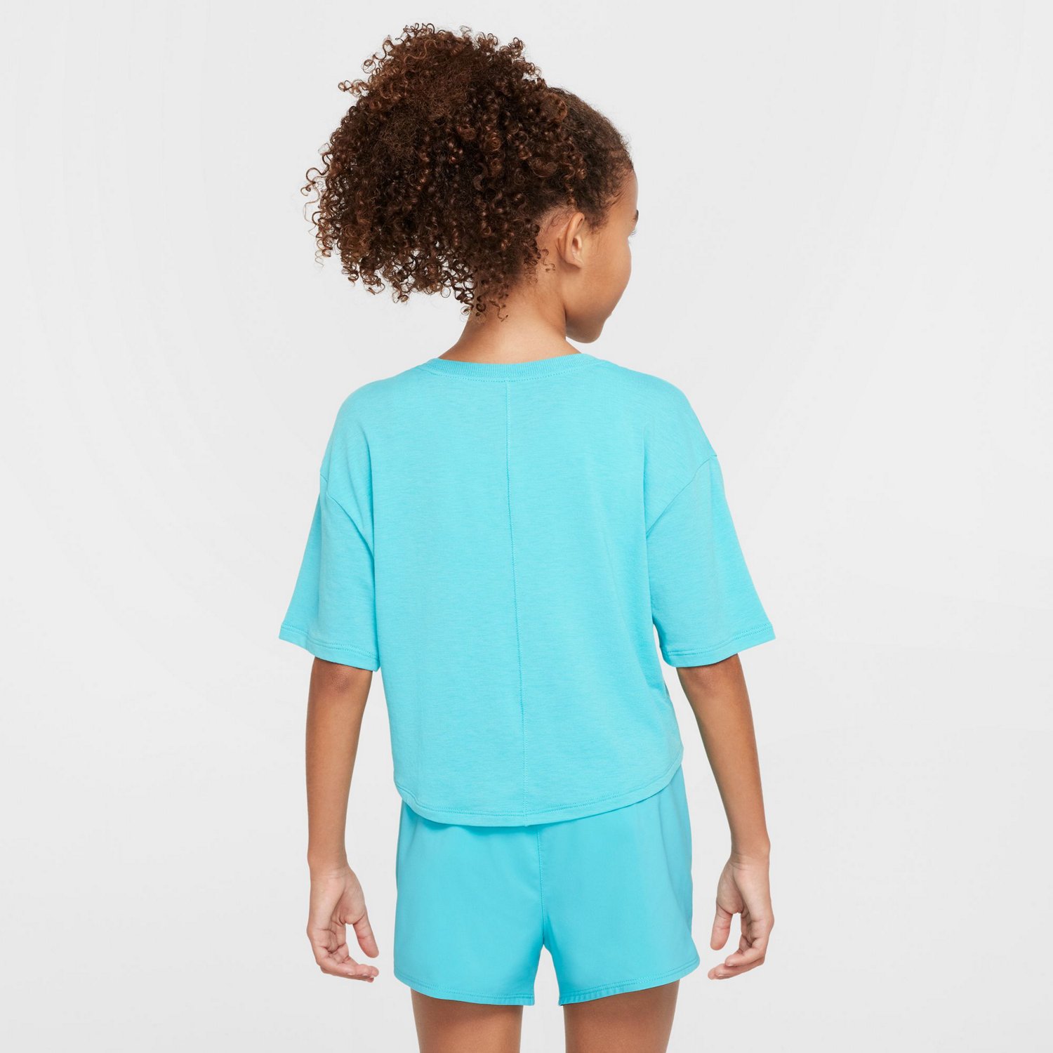 Nike Girls' One Relaxed Dri-FIT One Loose Short Sleeve Top - view number 4