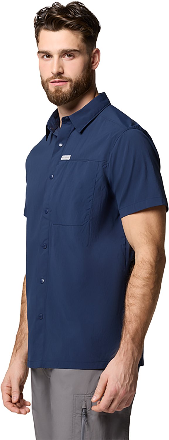 Columbia Sportswear Men's Sage Peak Woven Short Sleeve Shirt - view number 3