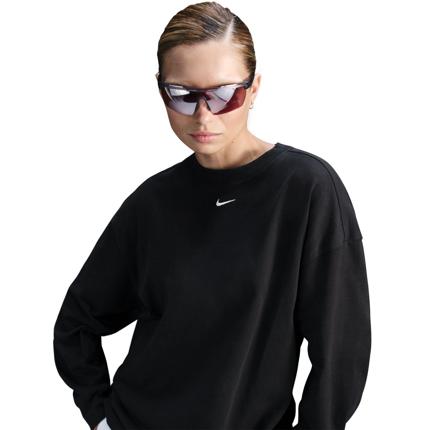 Nike Women's Sportswear Essential Oversize Long Sleeve T-shirt                                                                   - view number 4