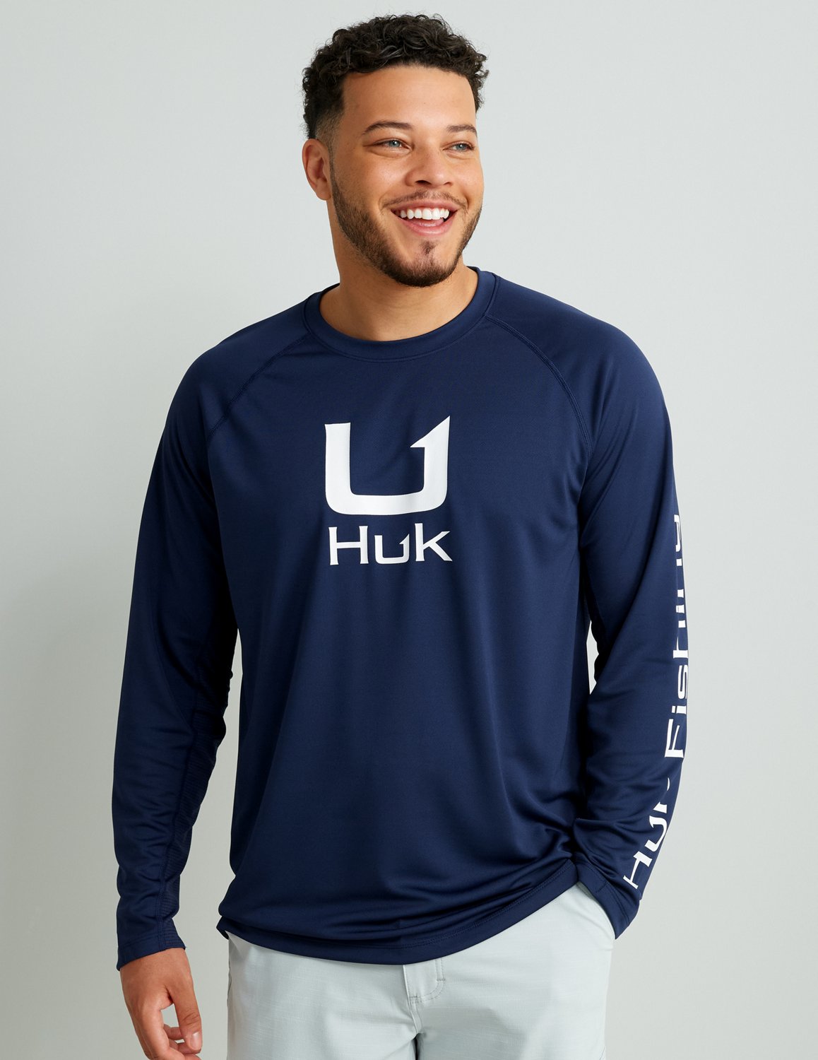 Huk Men's Icon LS Crew - view number 2