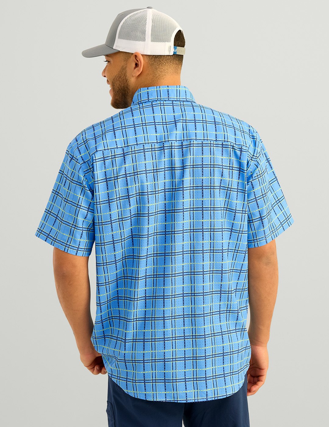 Huk Men's Tide Point Printed Short Sleeve Shirt - view number 2