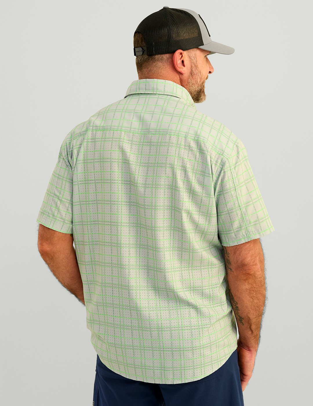 Huk Men's Tide Point Printed Short Sleeve Shirt - view number 2