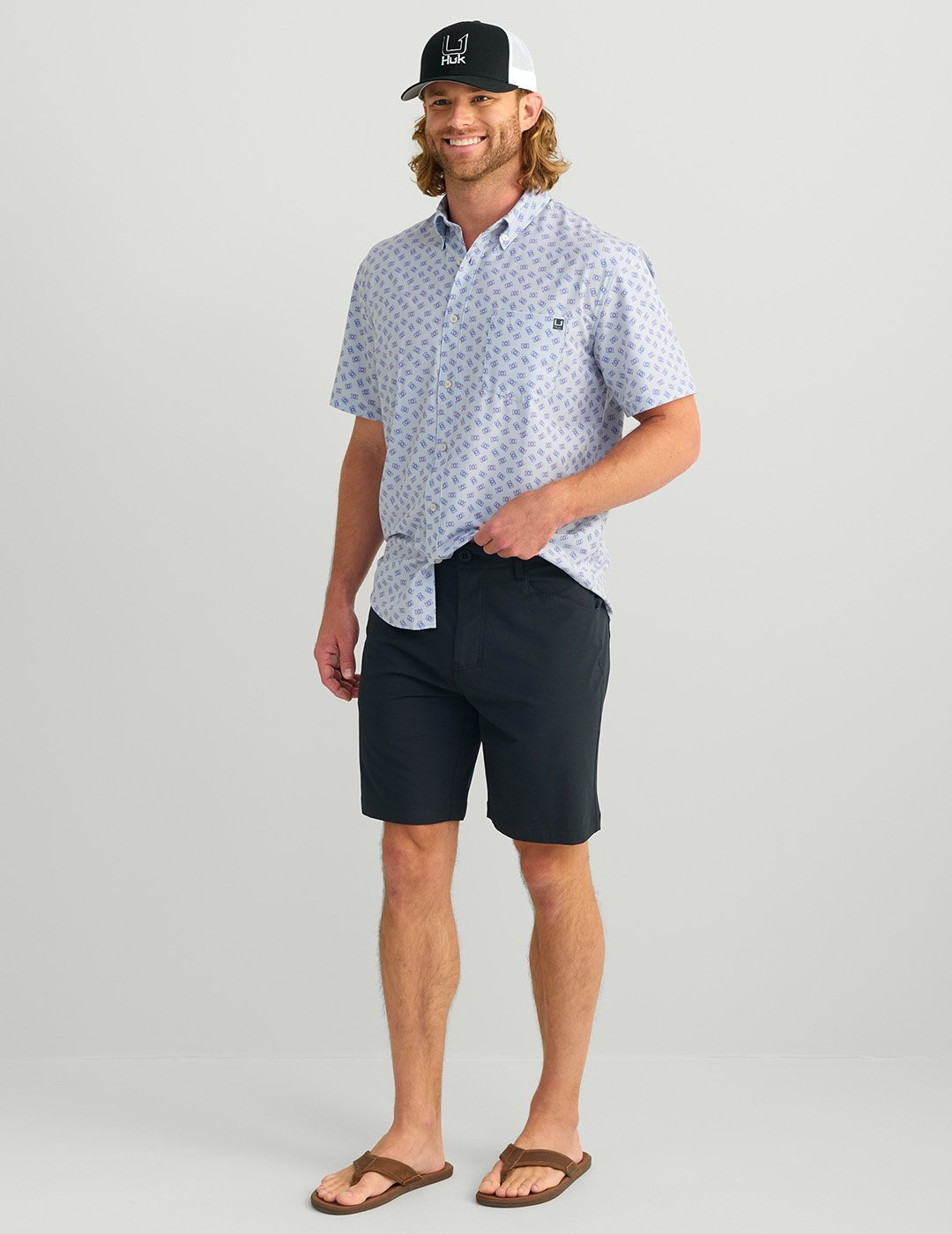 Huk Men's Kona Short 9"
