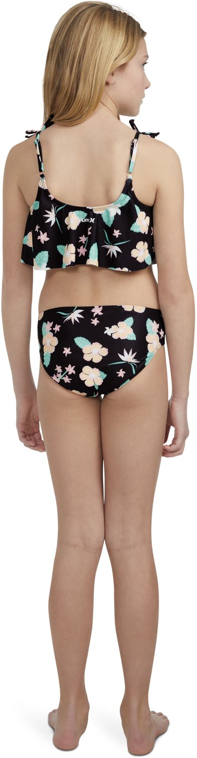 Hurley Girls' 2-Piece Bikini Swim Set - view number 3