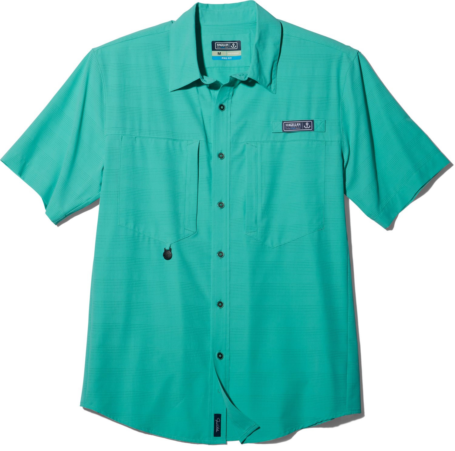 Magellan Outdoors Men's Pro Jacob Wheeler Angler Short Sleeve Shirt                                                              - view number 8
