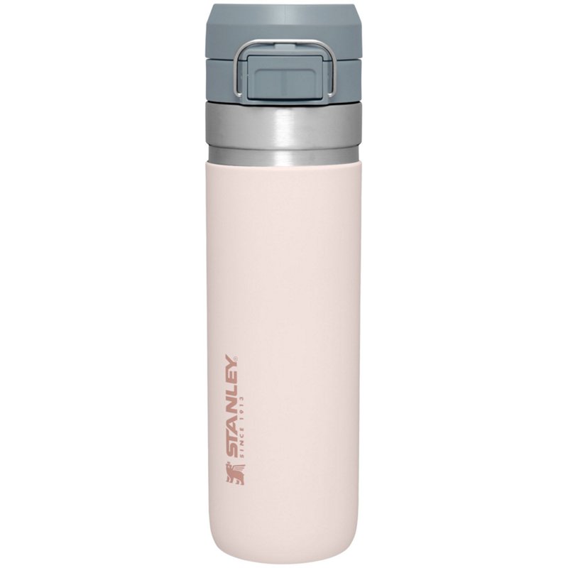 Stanley The Quick Flip Go 24 oz Water Bottle Rose Quartz - Thermos/Cups &koozies at Academy Sports