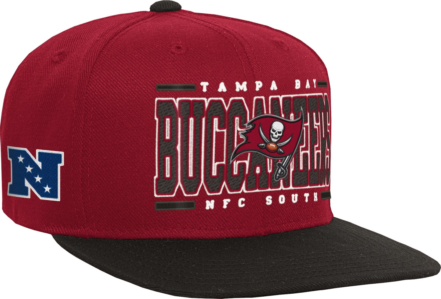 Outerstuff Boys' Tampa Bay Buccaneers Retro Deadstock Snapback Cap - view number 4