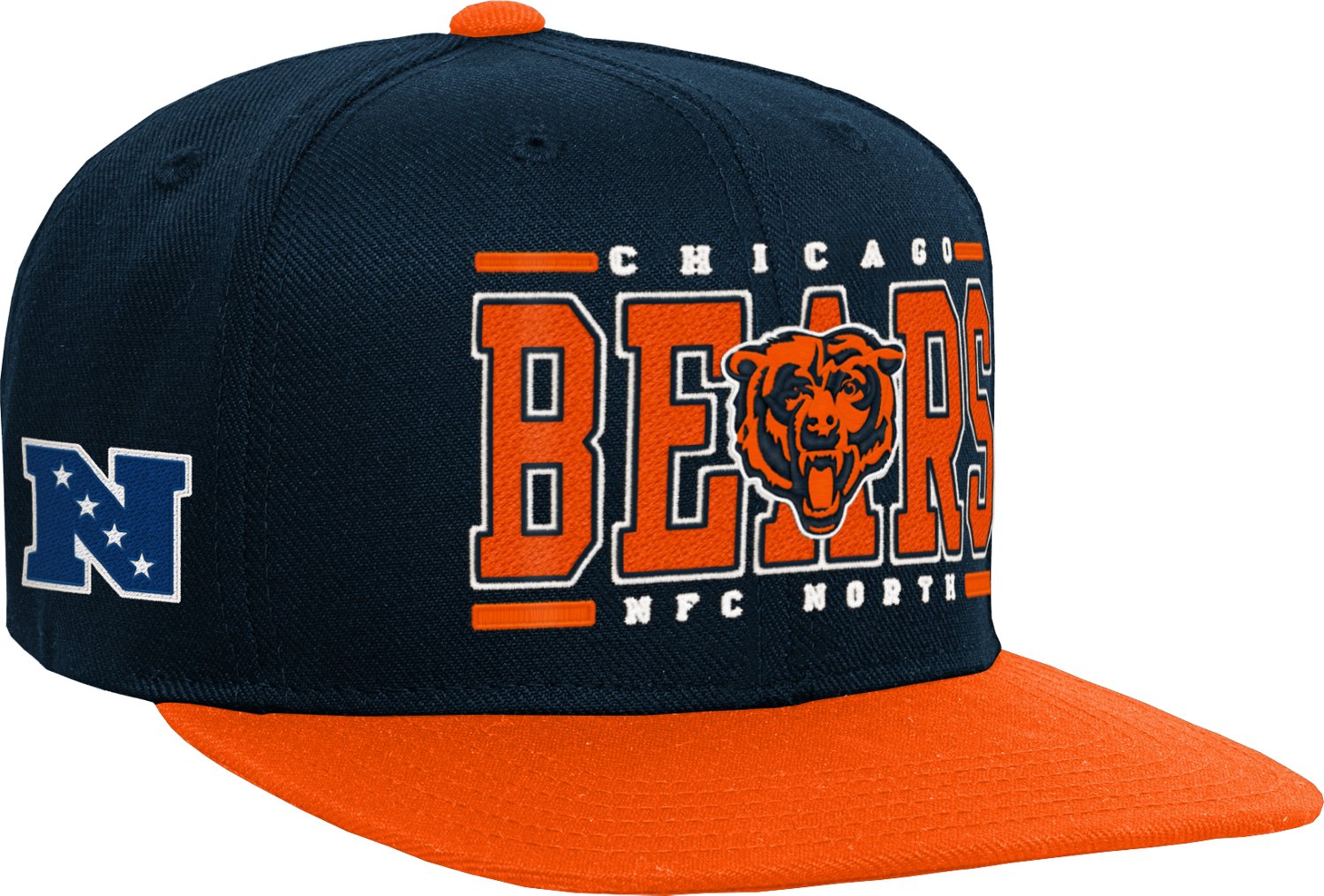Outerstuff Boys' Chicago Bears Retro Deadstock Snapback Cap - view number 4