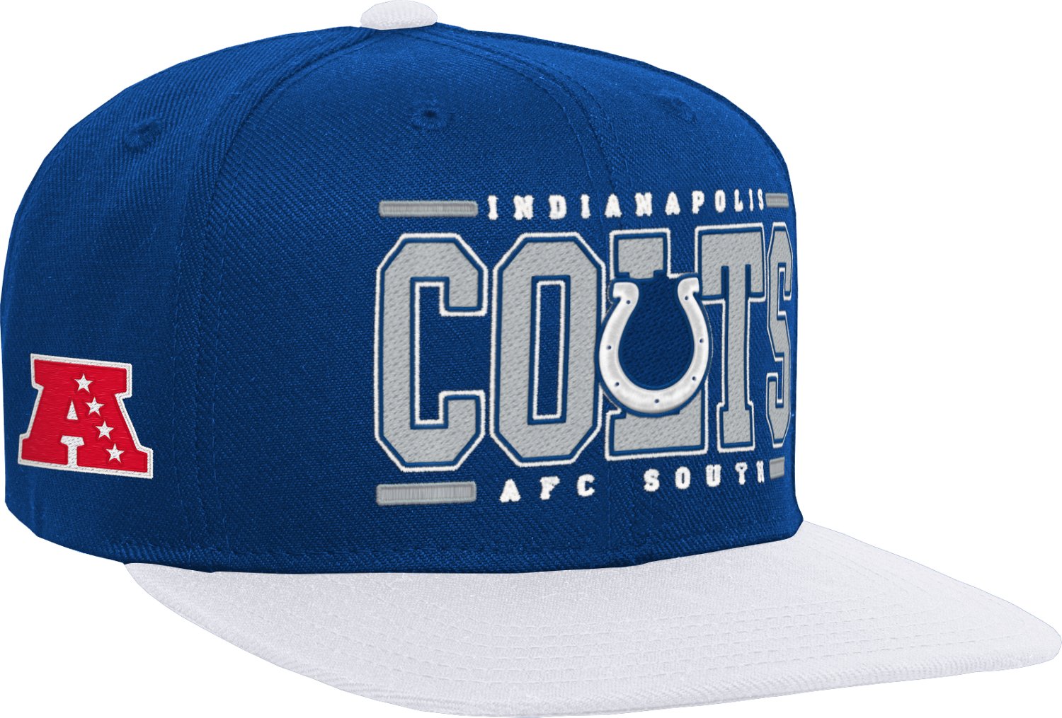 Outerstuff Boys' Indianapolis Colts Retro Deadstock Snapback Cap - view number 4