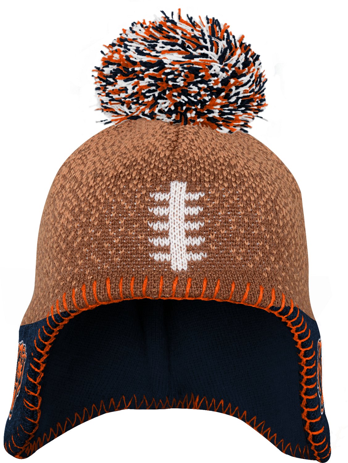 Outerstuff Infants' Bears Football Head Knit Hat - view number 3