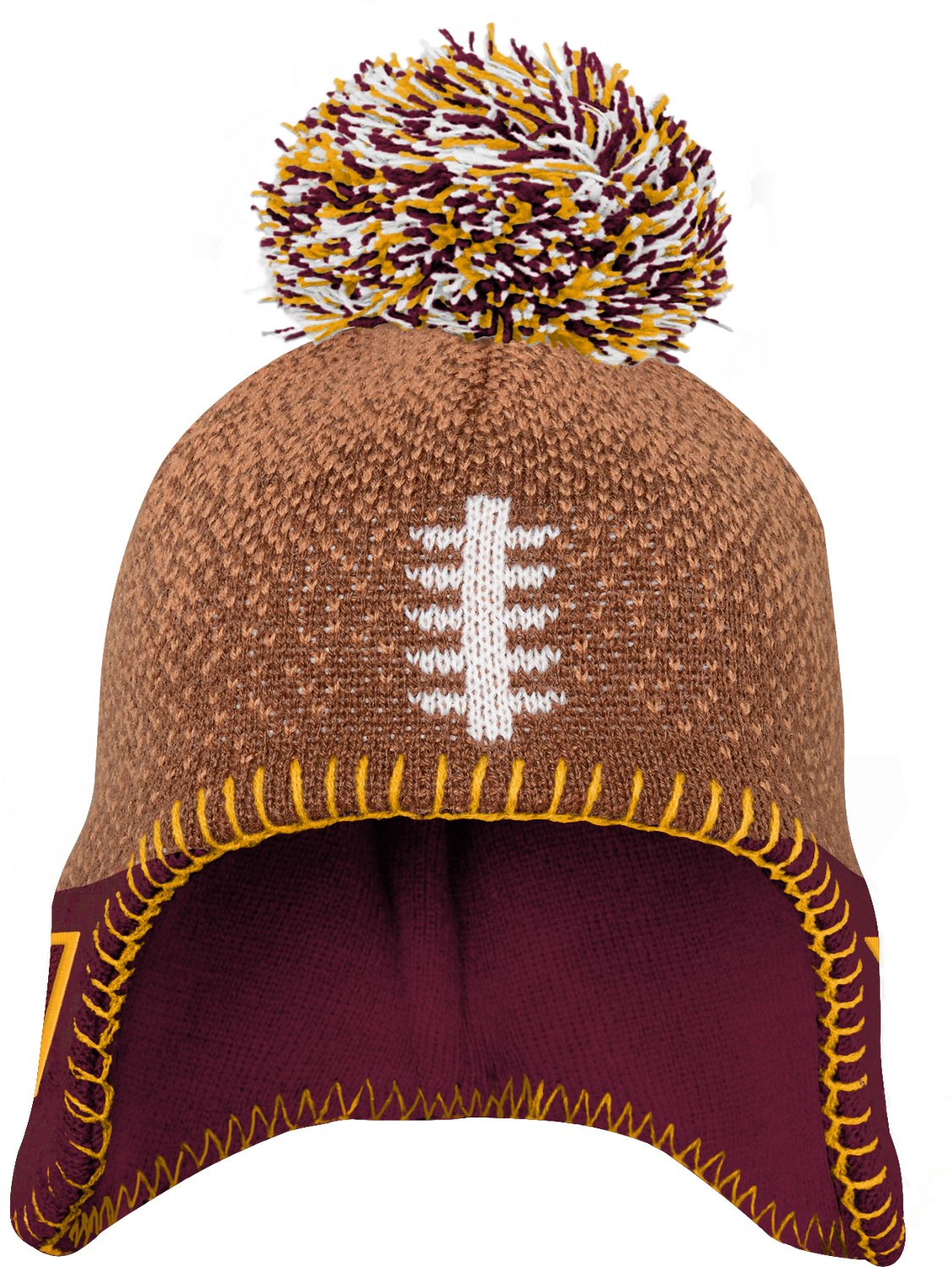 Outerstuff Infants' Commanders Football Head Knit Hat - view number 3
