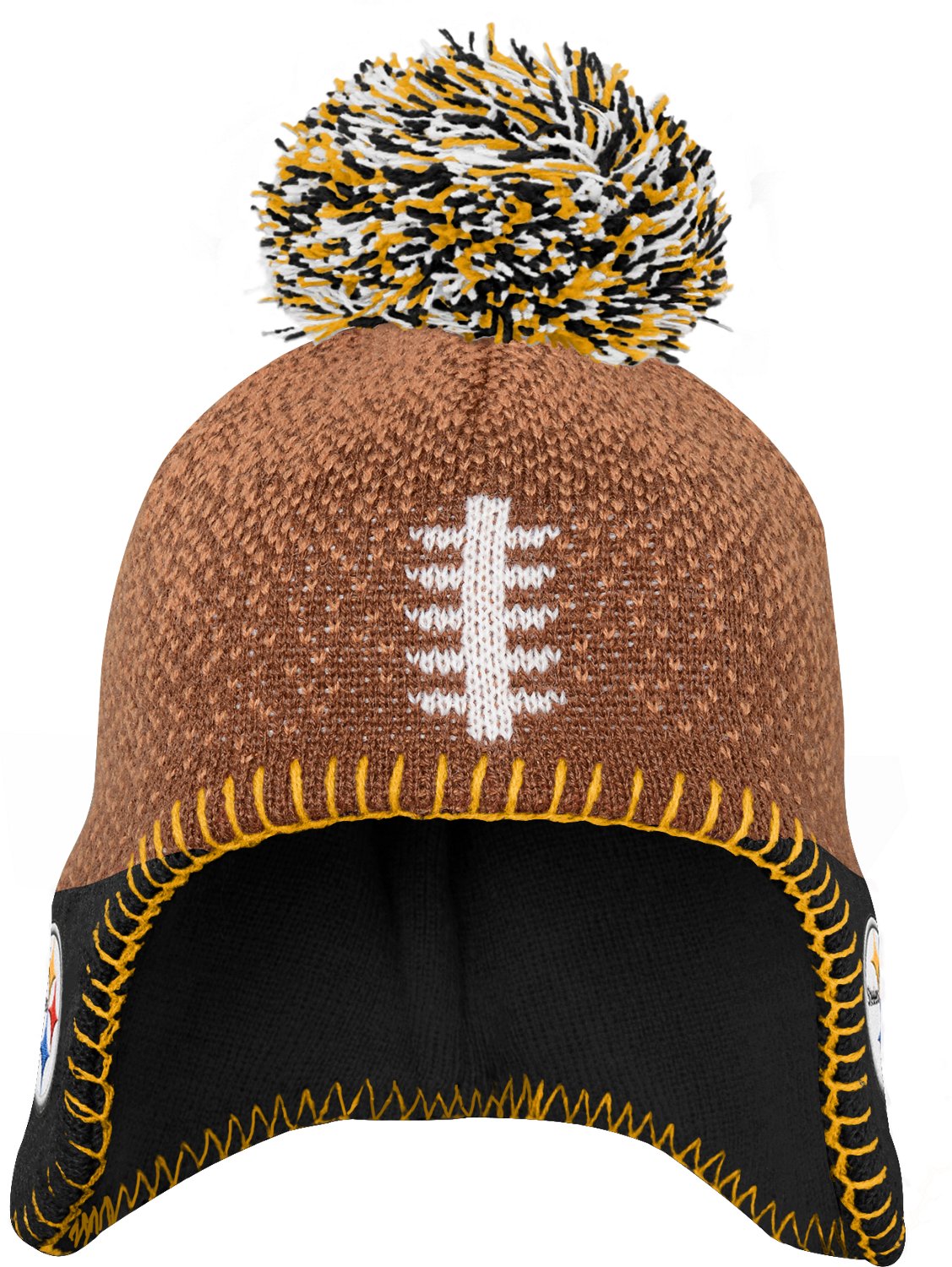 Outerstuff Infants' Steelers Football Head Knit Hat