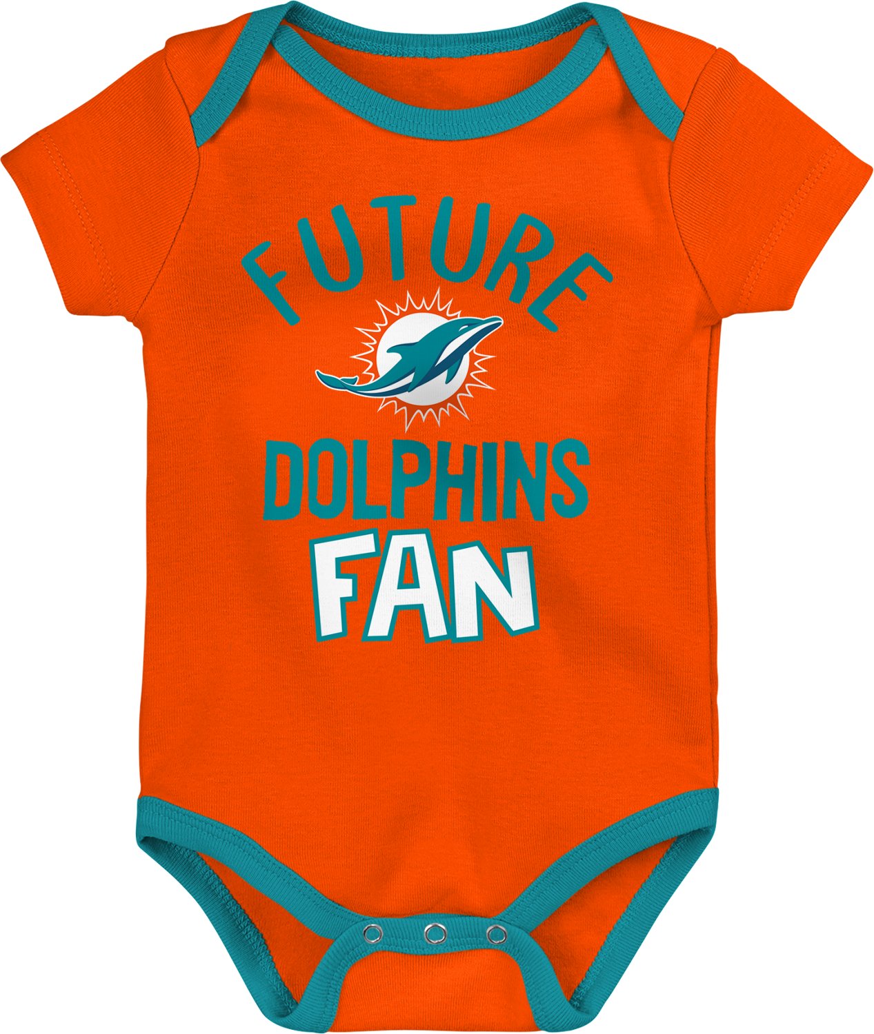Outerstuff Infants' Dolphins #1 Draft Pick 2-Piece Creeper and Blanket Set - view number 3