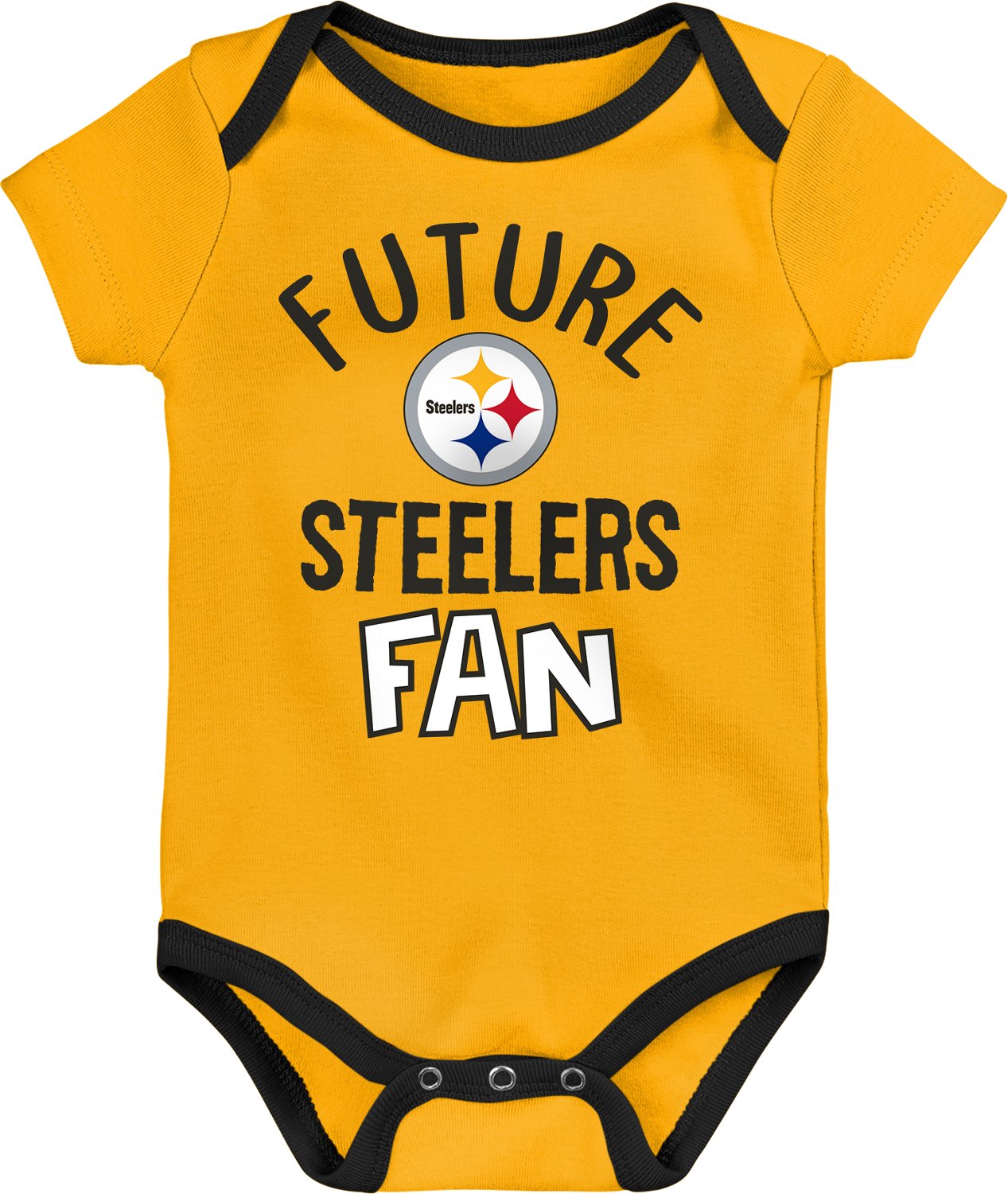Outerstuff Infants' Steelers #1 Draft Pick 2-Piece Creeper and Blanket Set