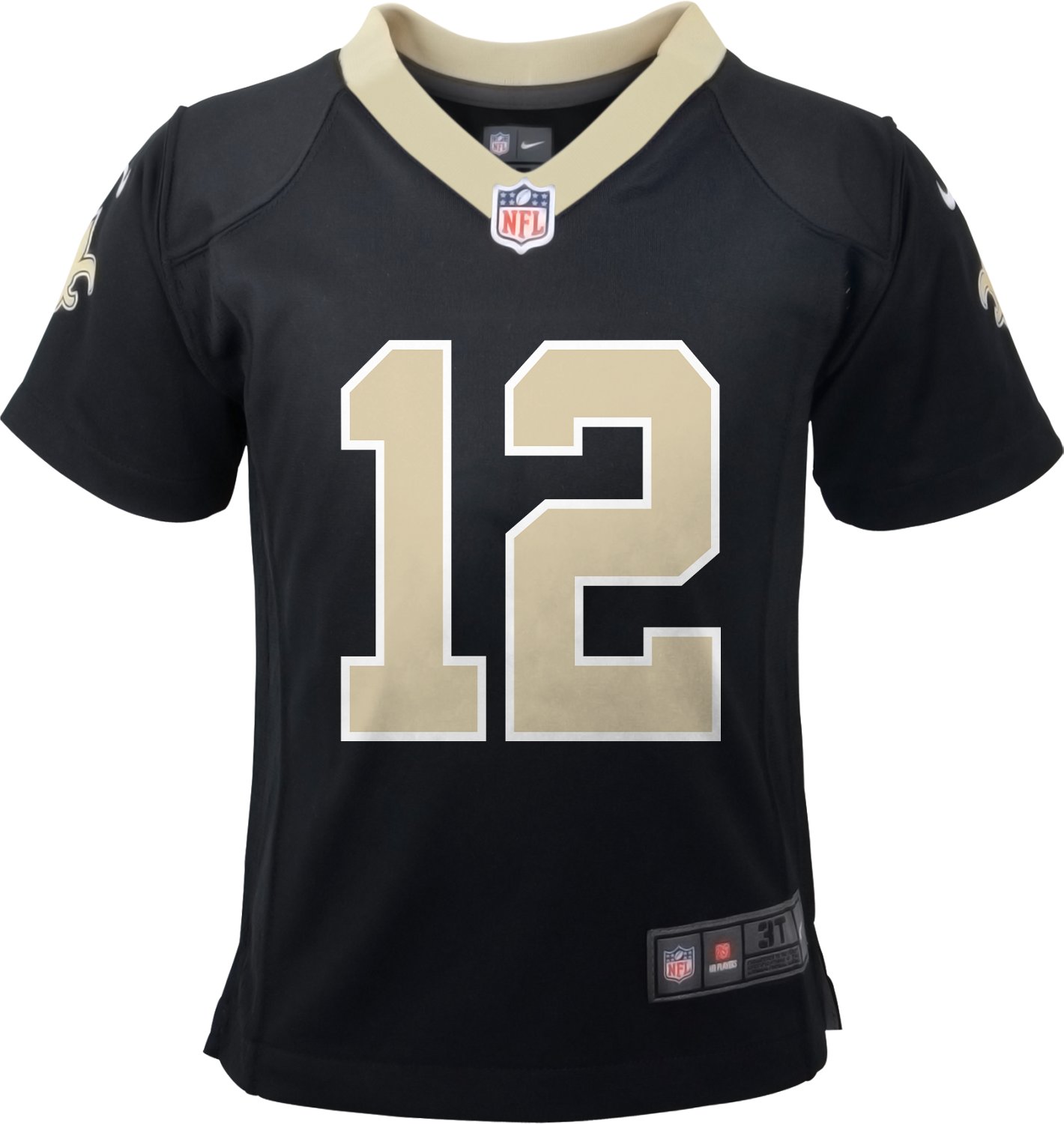 Nike Boys' 4-7 New Orleans Saints Chris Olave #12 NFL Game Team Jersey - view number 2