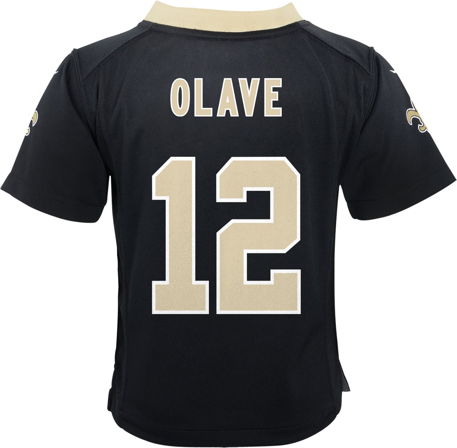 Nike Boys' 4-7 New Orleans Saints Chris Olave #12 NFL Game Team Jersey - view number 3