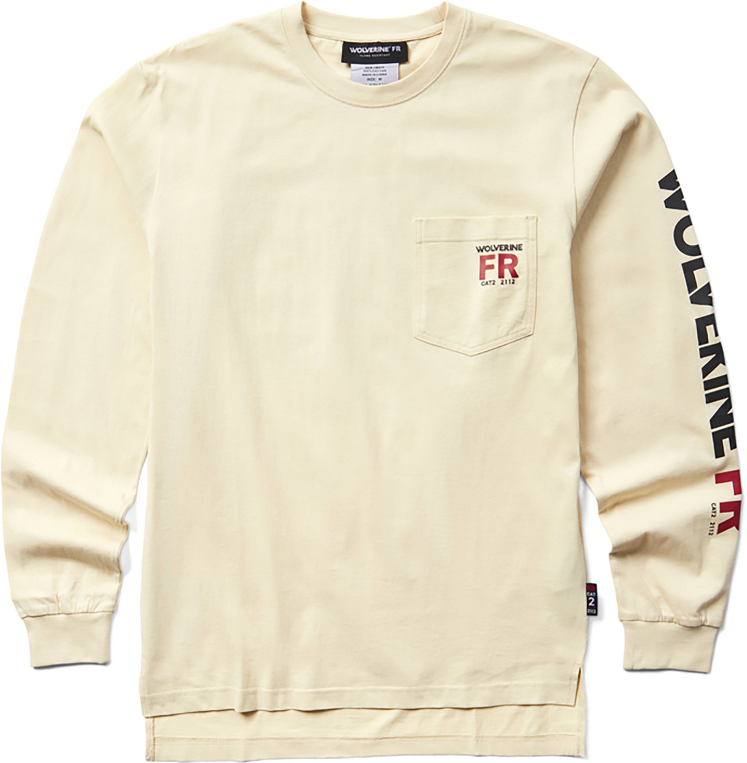 Wolverine Men's Flame Resistant Long Sleeve Henley T-shirt - view number 3