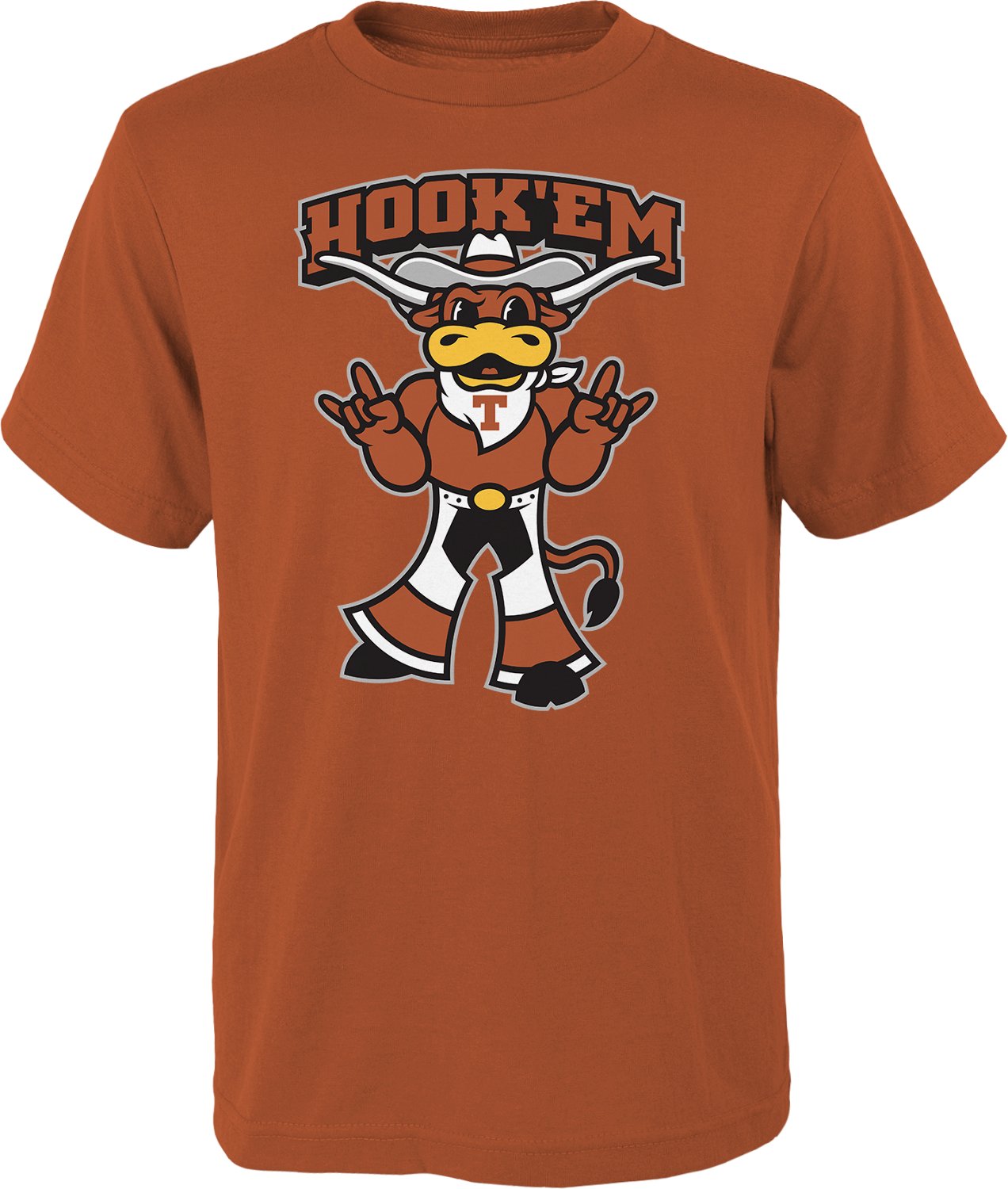 Outerstuff Kids' University of Texas Hook 'Em Mascot T-shirt - view number 1