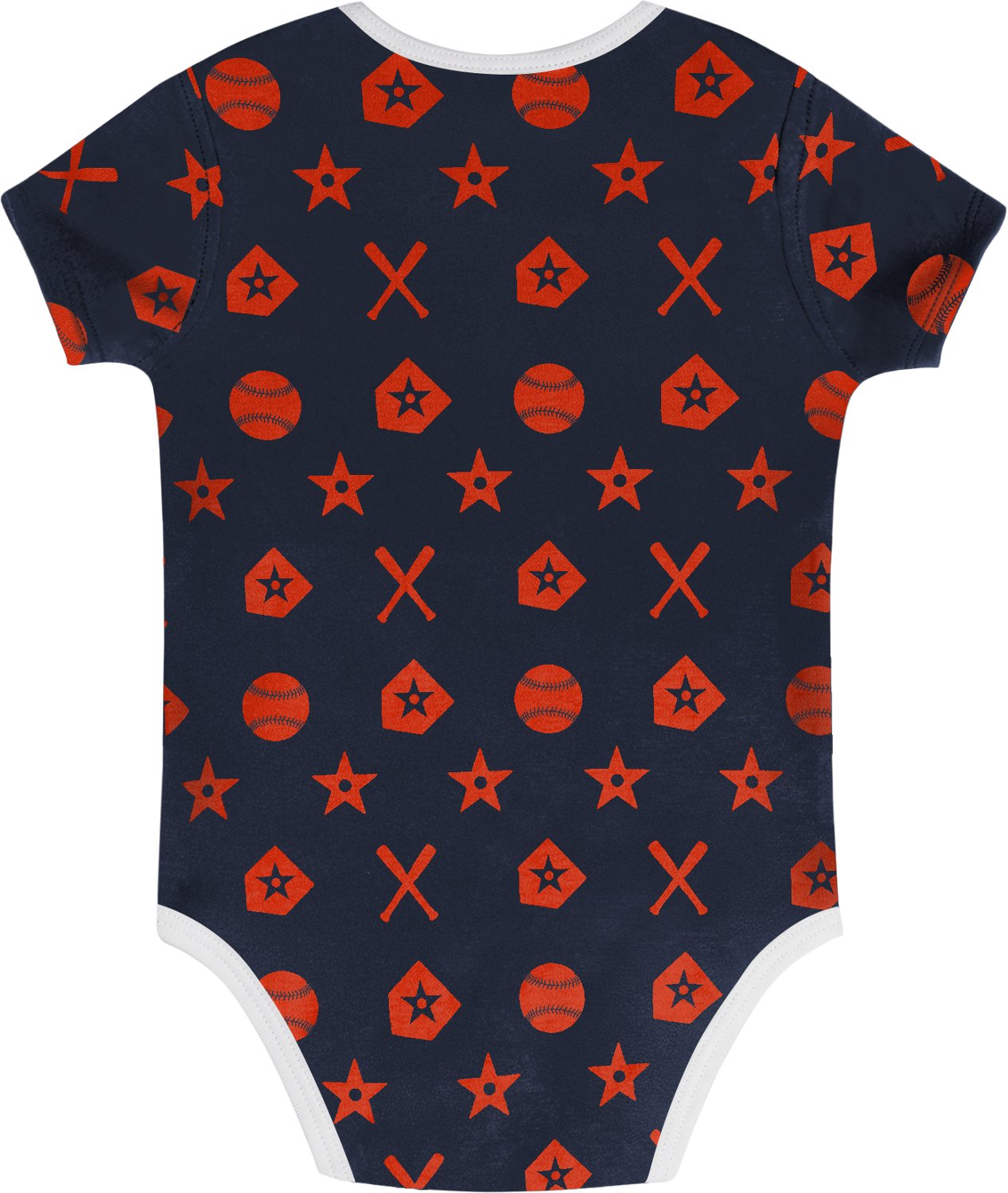 Outerstuff Infants' Houston Astros On Deck Diaper Cover Set                                                                      - view number 3