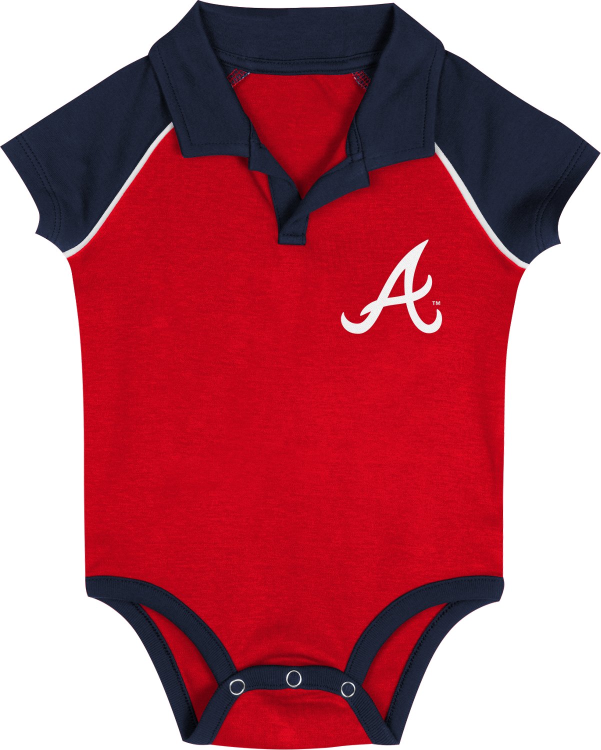 Outerstuff Infants' Atlanta Braves Line Drive Johnny Creeper - view number 2