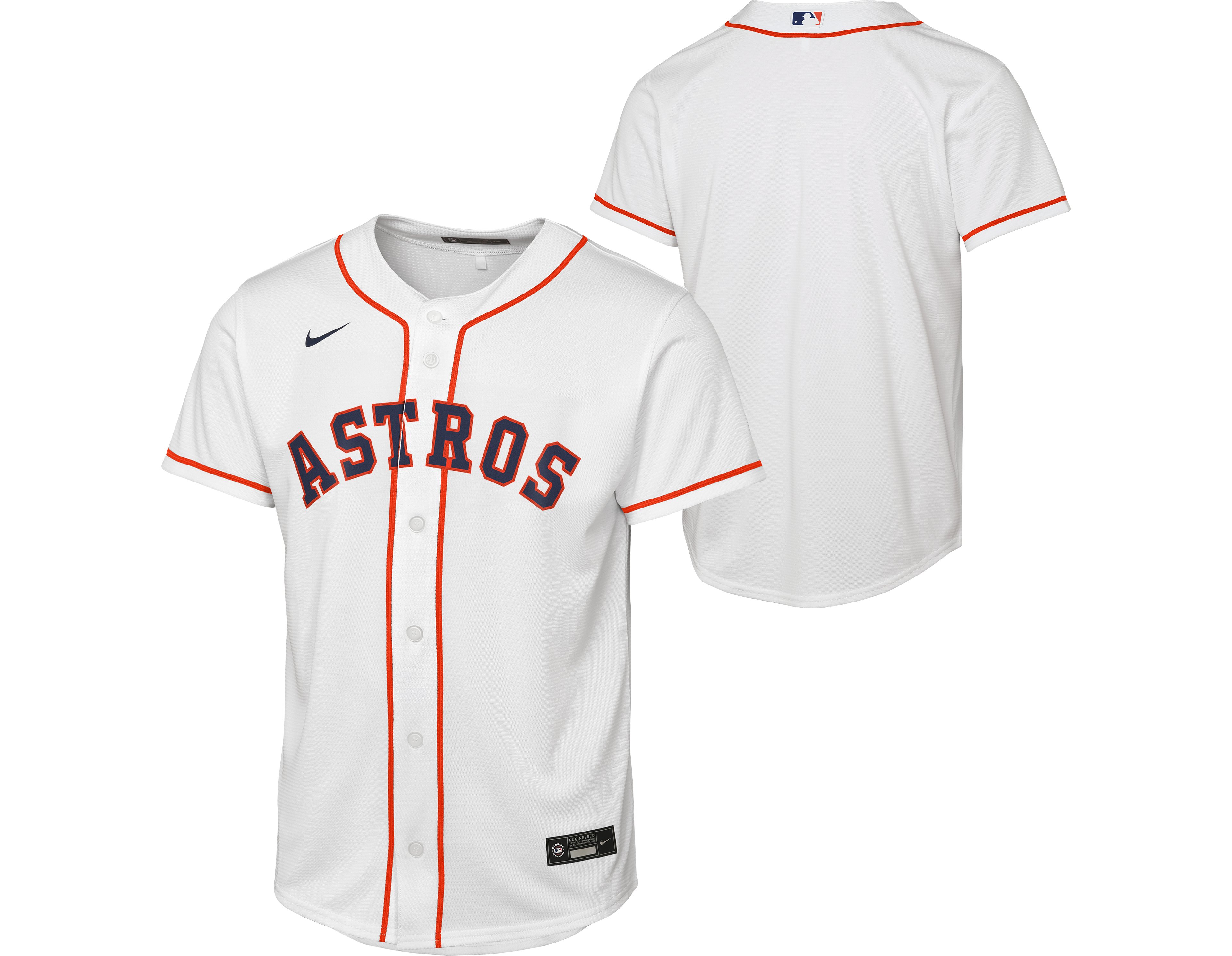 Nike Youth Houston Astros Home Replica 2.0 Jersey