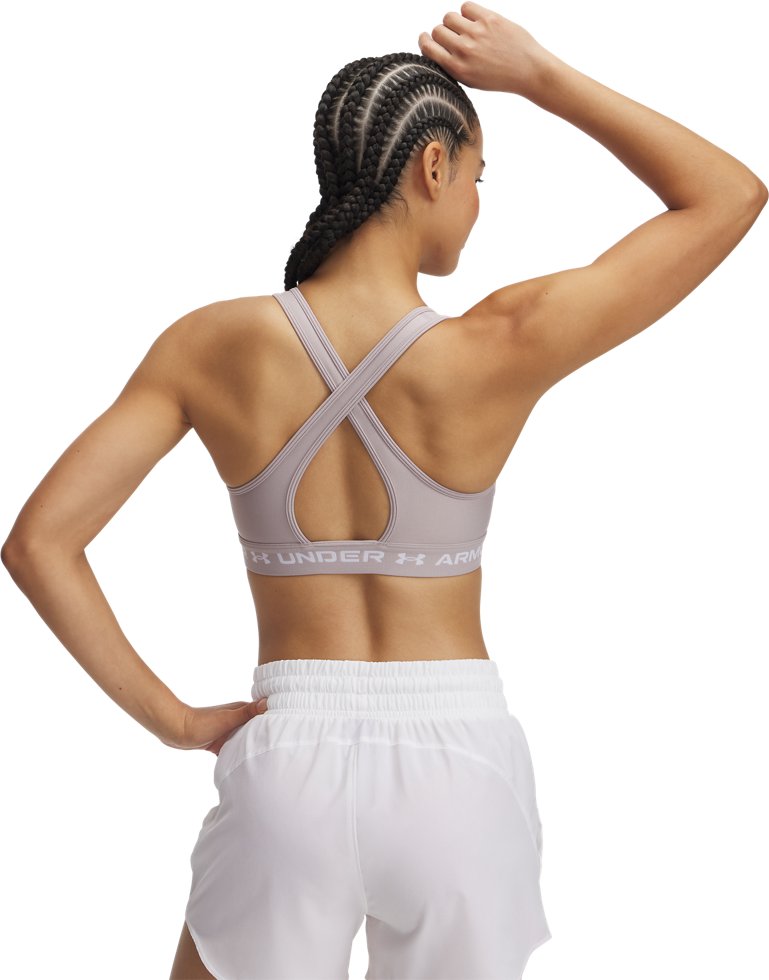 Under Armour Women's Crossback Mid Sports Bra                                                                                    - view number 2