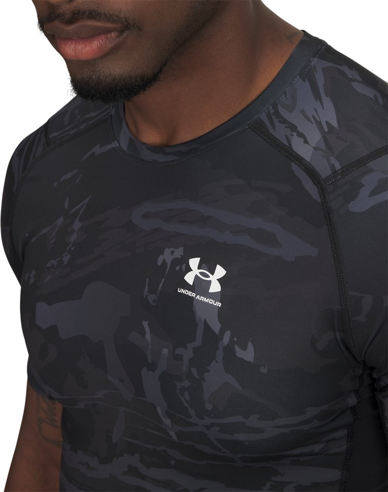 Under Armour Men's HeatGear® Printed Short Sleeve T-shirt                                                                       - view number 3