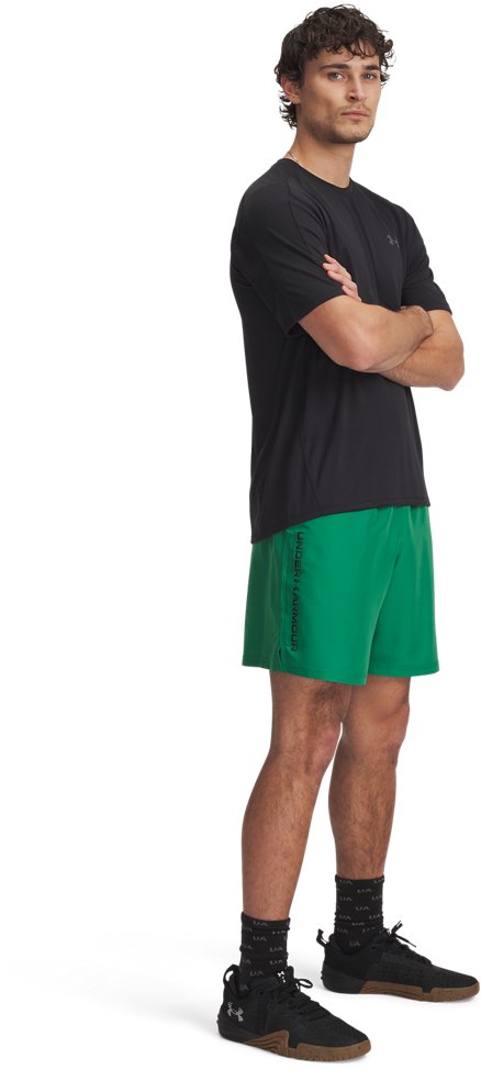 Under Armour Men's Woven Wordmark Shorts 8.25 in                                                                                 - view number 3